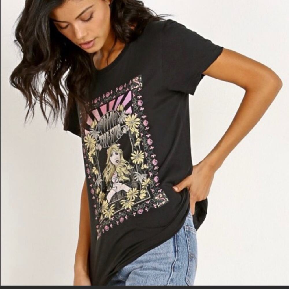 NWT "VINTAGE" SPELL DESIGNS FOLLOW THE SUN STEVIE NICKS TEE S - Picture 4 of 10